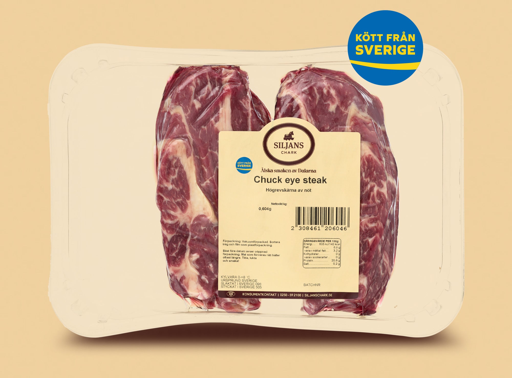 Chuck eye steak