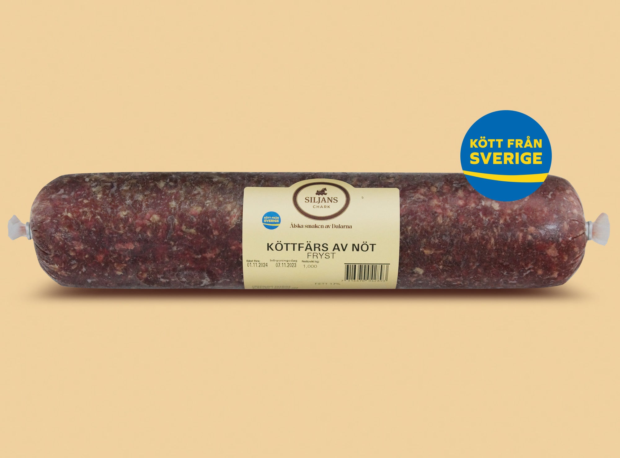 Nötfärs 17% / krt
