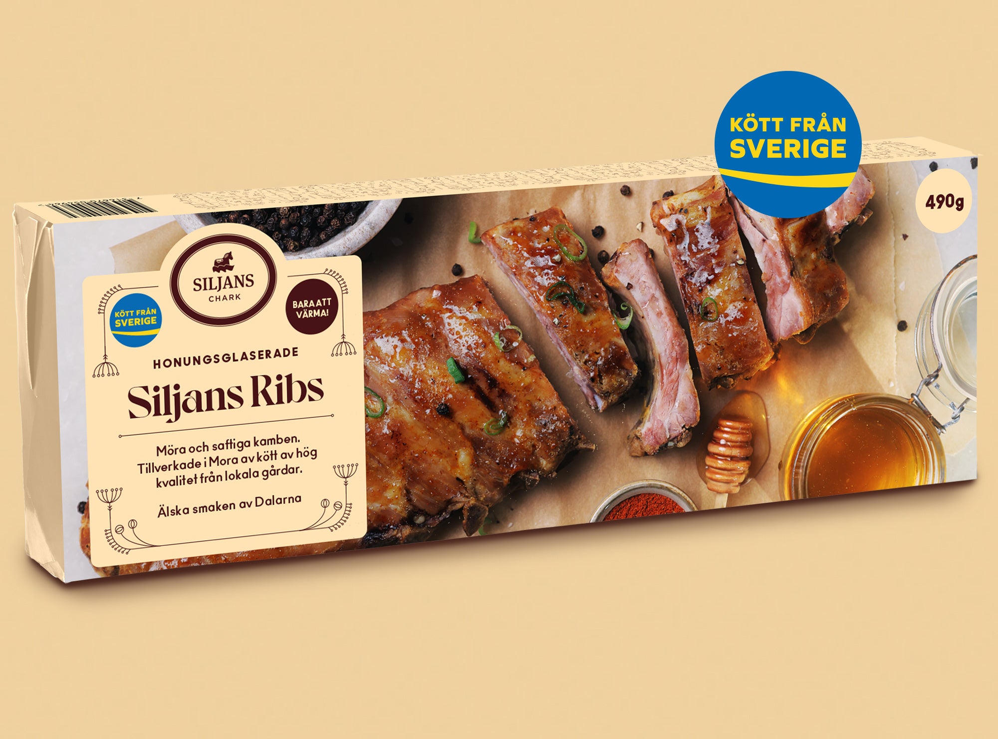 Siljans Ribs, honung