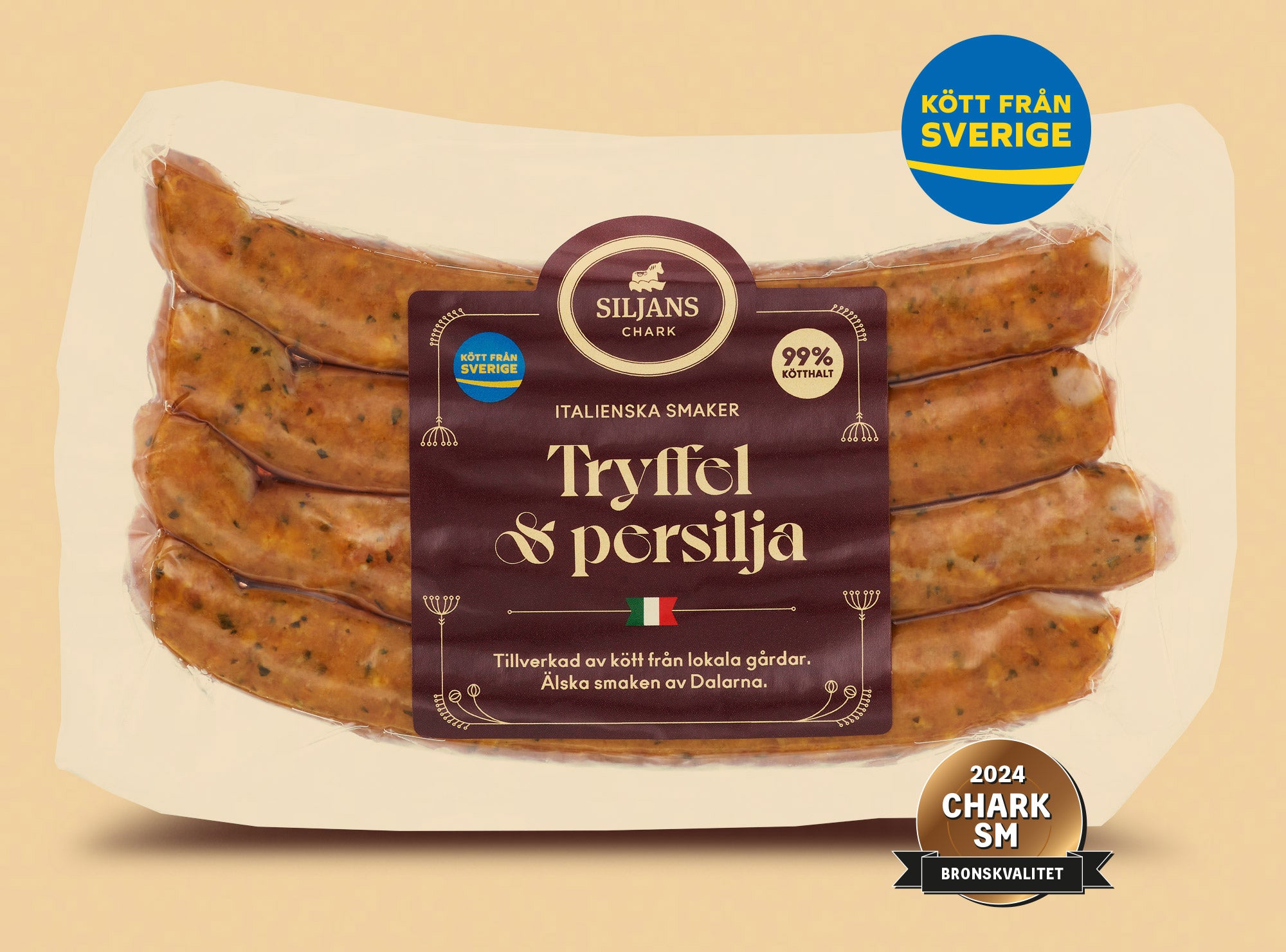 Tryffel- & persiljekorv